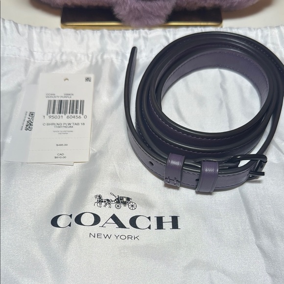 Coach Pillow Tabby Shoulder Bag 18 In Shearling - Picture 6 of 7